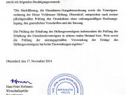 Bestätigungsvermerk 2013 Heinz Volderauer Stiftung